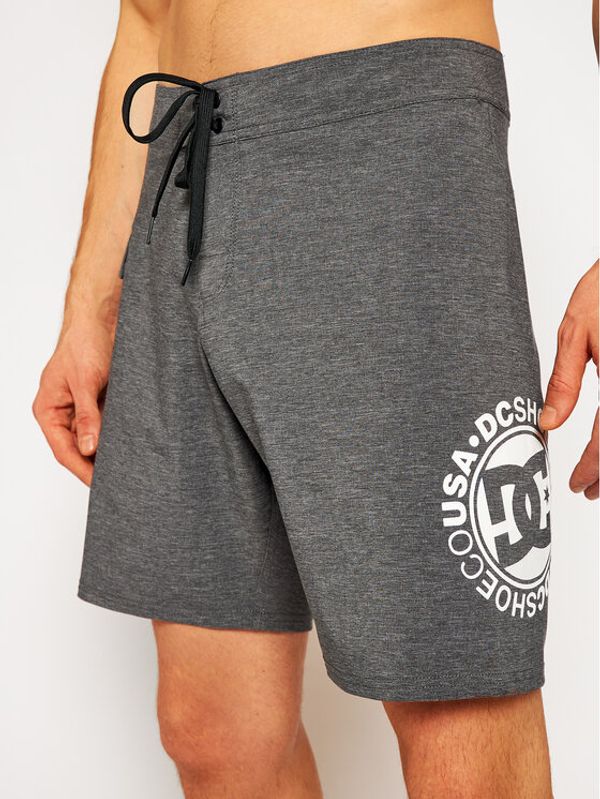 DC DC Плувни шорти Gone Local 18" EDYBS03089 Сив Regular Fit