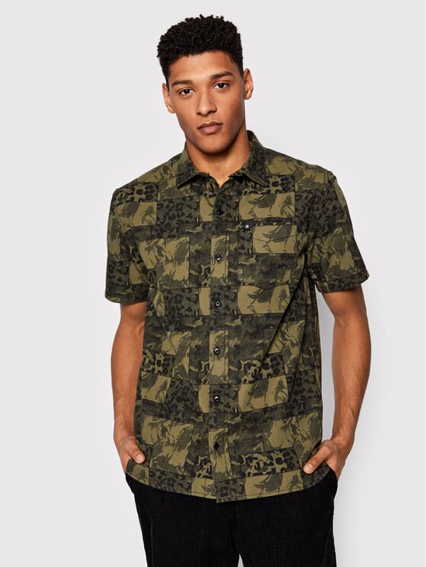 DC DC Риза Tactics ADYWT03082 Зелен Regular Fit