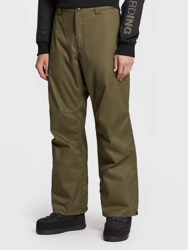 DC DC Сноуборд панталони Snow Chino ADYTP03031 Зелен Regular Fit