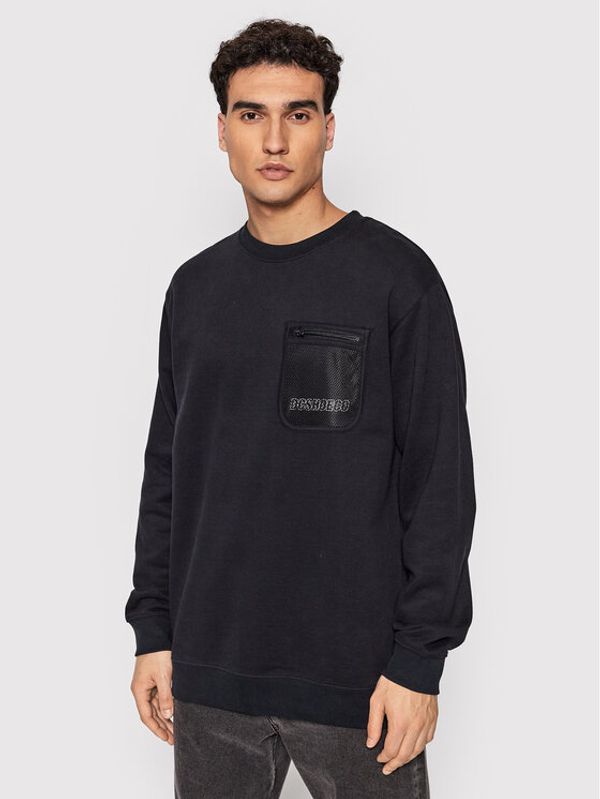 DC DC Суитшърт ADYFT03331 Черен Regular Fit