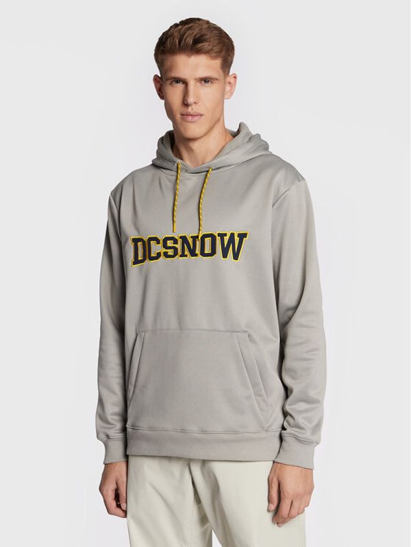 DC DC Суитшърт от техническо трико Snowstar ADYFT03343 Сив Regular Fit