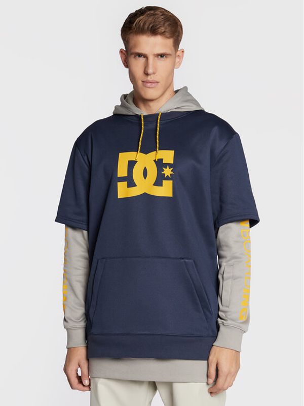 DC DC Суитшърт от техническо трико Snowstar ADYFT03344 Тъмносин Regular Fit