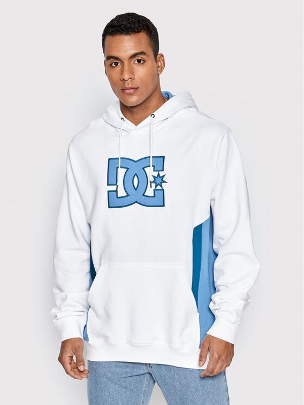 DC DC Суитшърт Sauland EDYFT03524 Бял Regular Fit