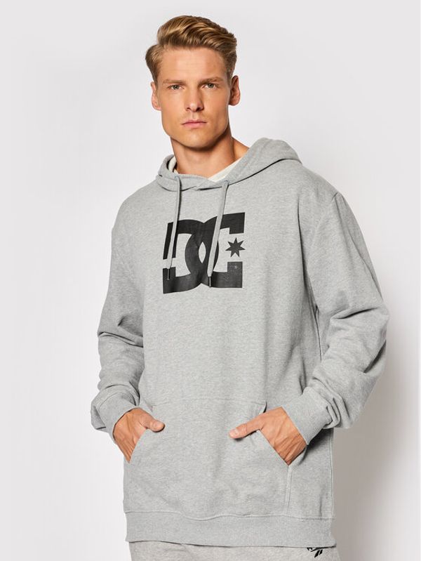 DC DC Суитшърт Star ADYSF03077 Сив Regular Fit