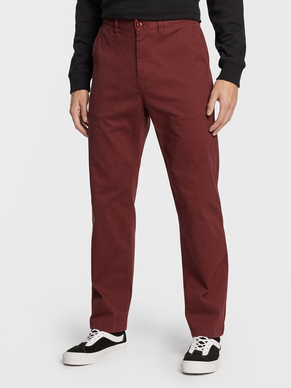 DC DC Текстилни панталони Worker ADYNP03076 Бордо Relaxed Fit