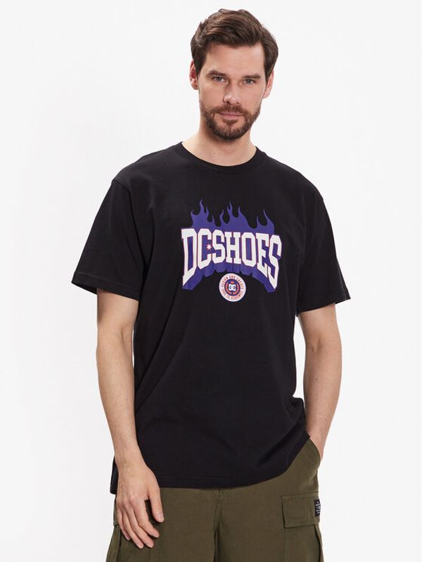 DC DC Тишърт Academics ADYZT05226 Черен Relaxed Fit