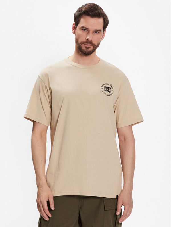 DC DC Тишърт Star Pilot ADYZT04991 Бежов Relaxed Fit