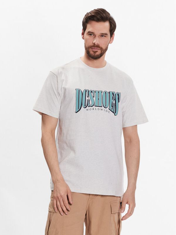 DC DC Тишърт Tall Stack ADYZT05227 Екрю Regular Fit