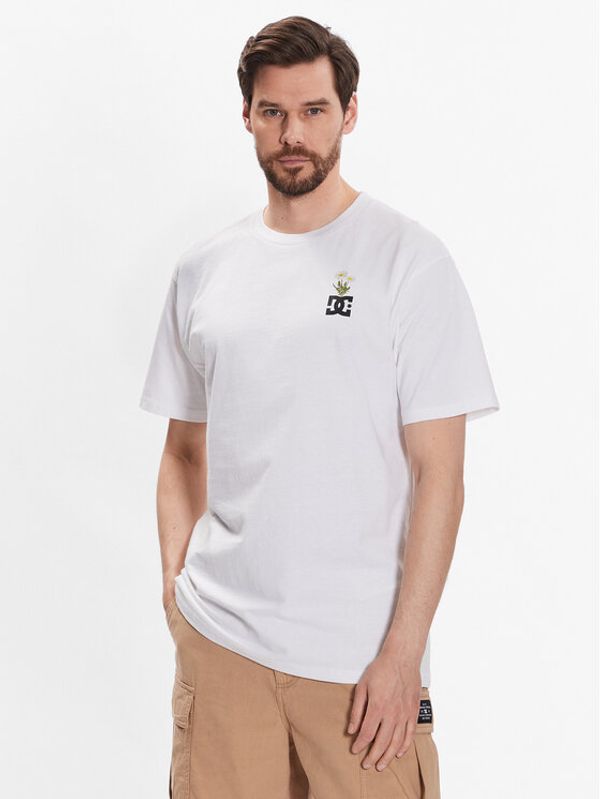 DC DC Тишърт Too Serious ADYZT05239 Бял Regular Fit