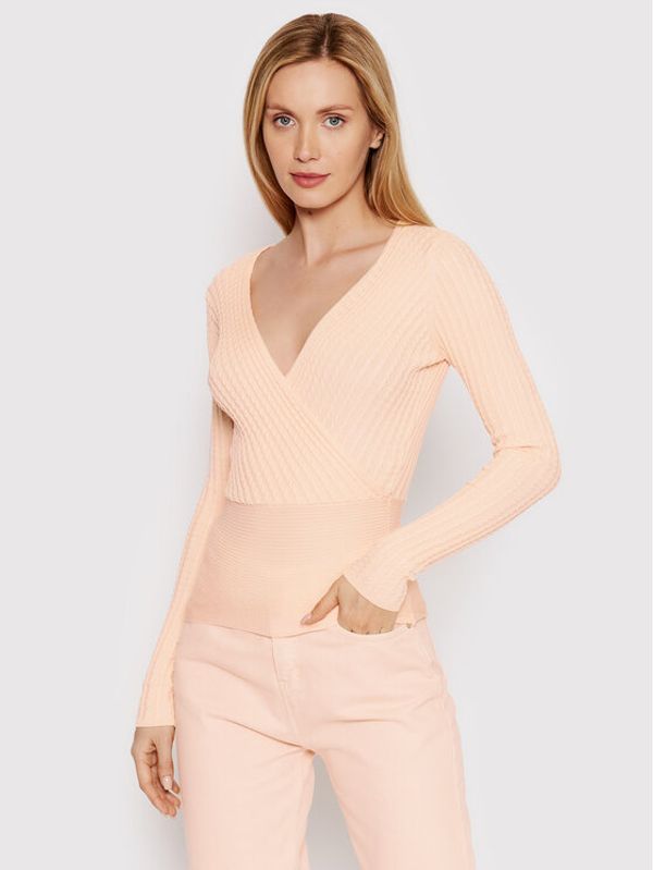 DeeZee DeeZee Блуза Bound By Love PKH023 Розов Slim Fit