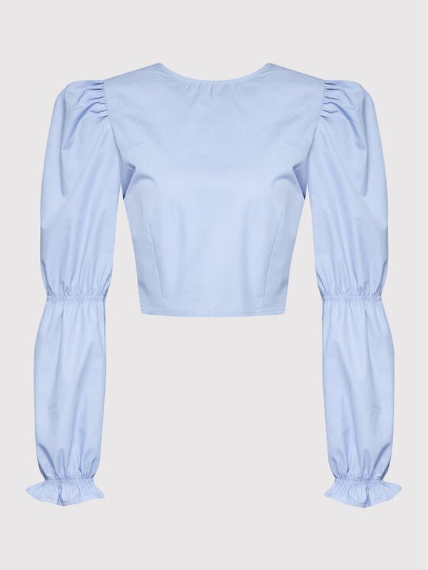 DeeZee DeeZee Блуза Edelweiss 3FB015 Син Regular Fit