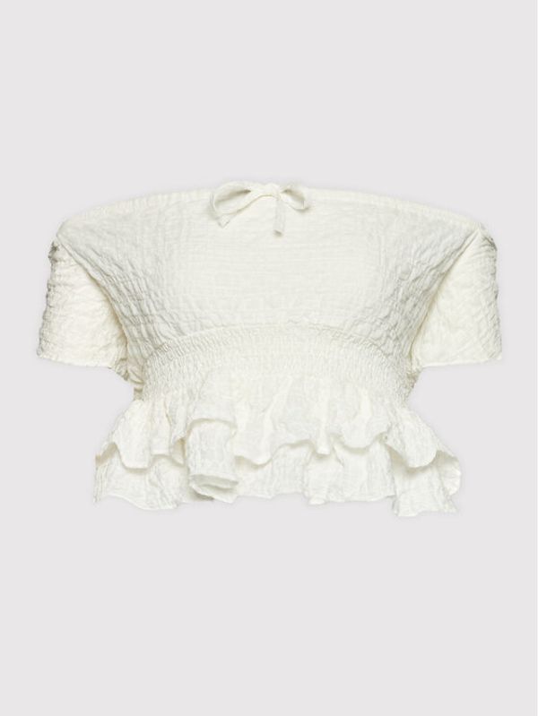 DeeZee DeeZee Блуза Feeria 24850 Бял Regular Fit