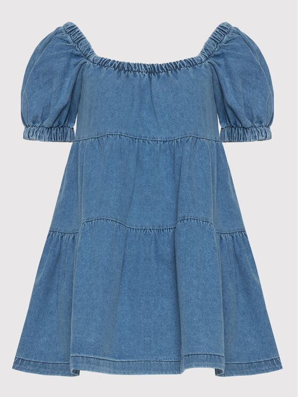 DeeZee DeeZee Дънкова рокля Moroccan Dream 5120 Син Regular Fit