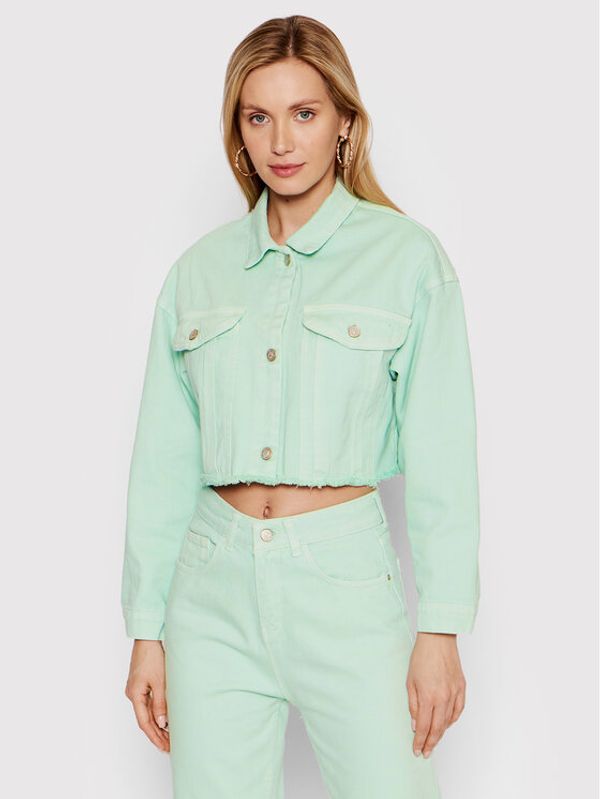 DeeZee DeeZee Дънково яке Believe It KL030 Зелен Regular Fit