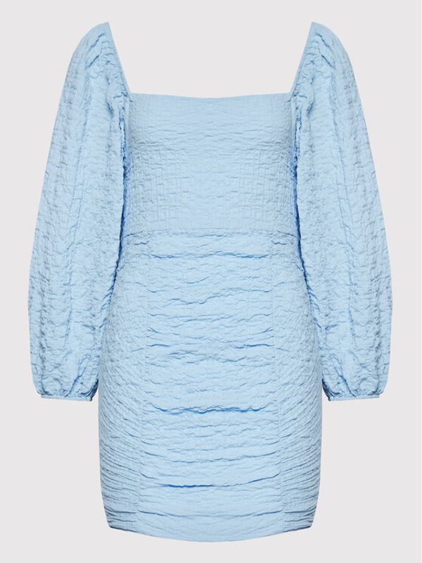 DeeZee DeeZee Ежедневна рокля Gessa 12250 Син Slim Fit