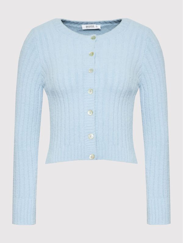 DeeZee DeeZee Кардиган Nebraska AL005-1 Син Regular Fit