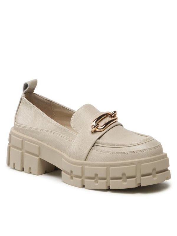 DeeZee DeeZee лоуфъри с дебела подметка 8711-2 Екрю