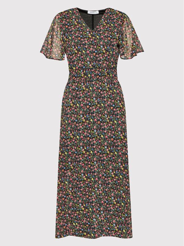 DeeZee DeeZee Лятна рокля Fresh Wind 3FB007 Черен Regular Fit