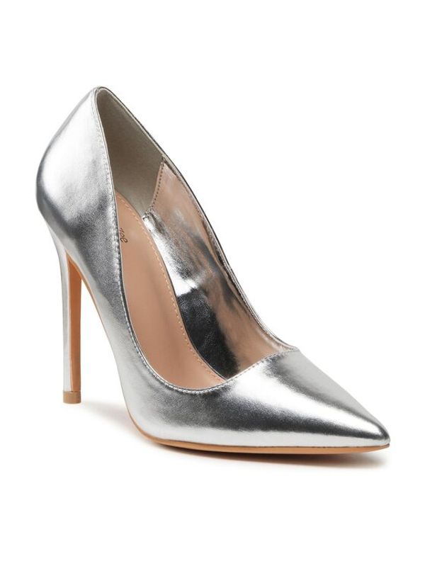 DeeZee DeeZee Обувки на ток 92831-74 Сребрист