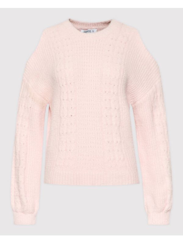 DeeZee DeeZee Пуловер Idaho AL003 Розов Oversize