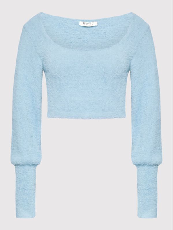 DeeZee DeeZee Пуловер Missisipi AL008 Син Regular Fit