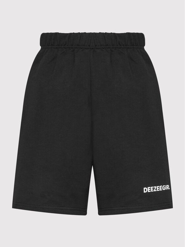 DeeZee DeeZee Спортни шорти Famouse S-1110 Черен Relaxed Fit