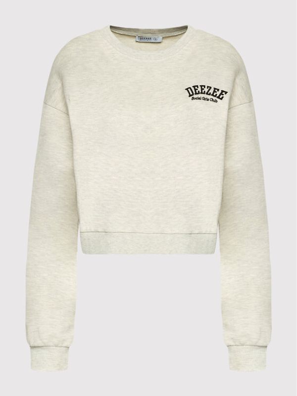 DeeZee DeeZee Суитшърт S-1144 Сив Relaxed Fit