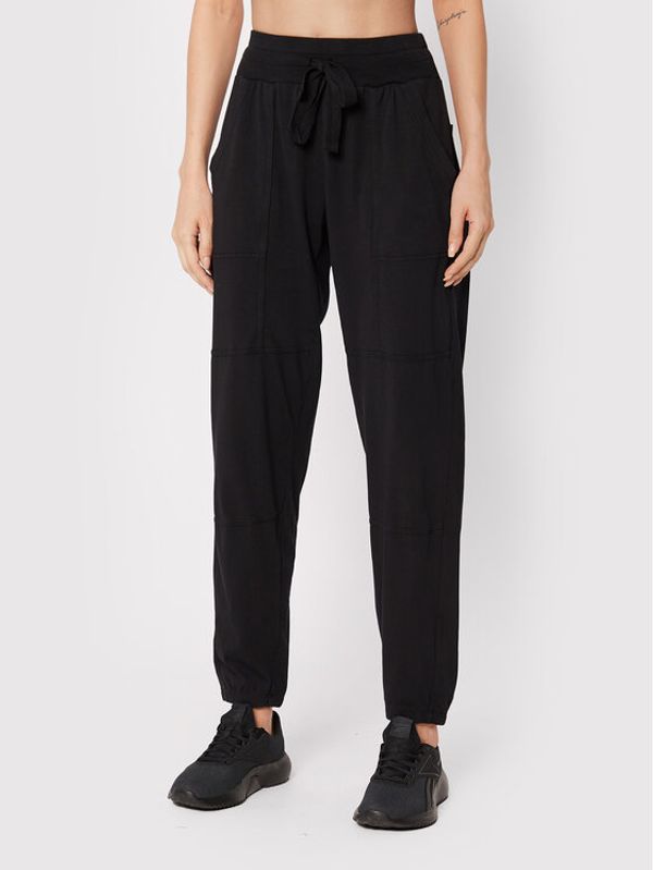 Deha Deha Долнище анцуг A00248 Черен Regular Fit