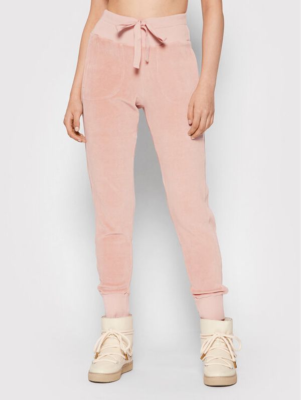 Deha Deha Долнище анцуг B54106 Розов Regular Fit