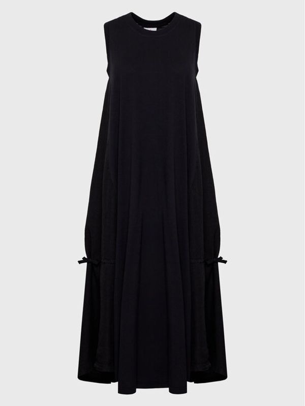 Deha Deha Ежедневна рокля D83224 Черен Relaxed Fit