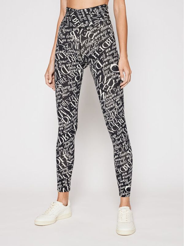 Deha Deha Клин All-Over Logo B44027 Черен Slim Fit