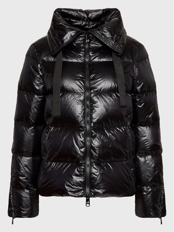 Deha Deha Пухено яке D73243 Черен Regular Fit