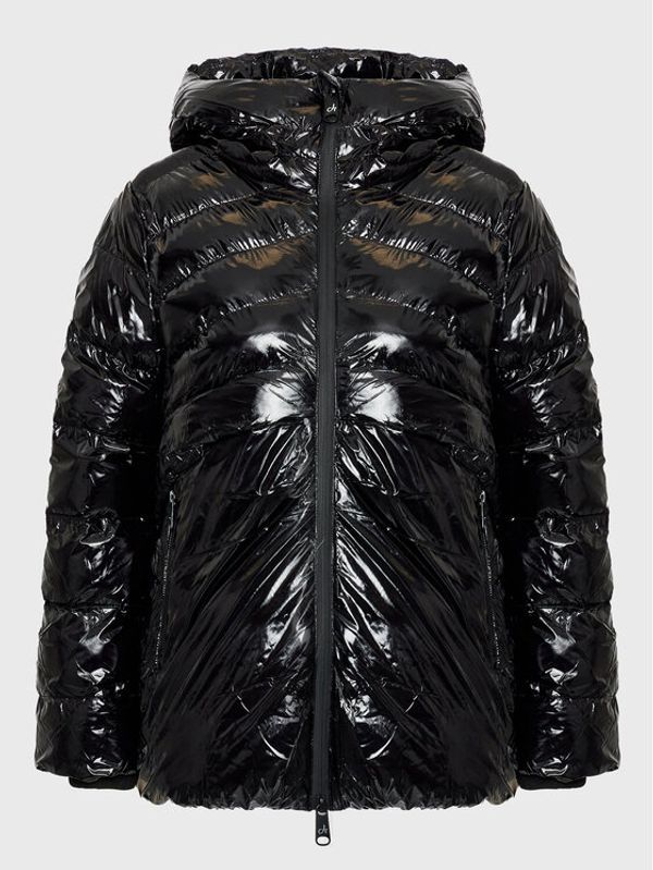 Deha Deha Пухено яке D73888 Черен Regular Fit