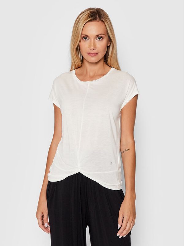 Deha Deha Тишърт B44230 Бял Regular Fit