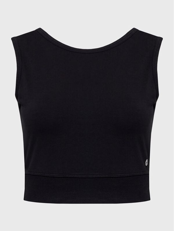 Deha Deha топ B84010 Черен Slim Fit