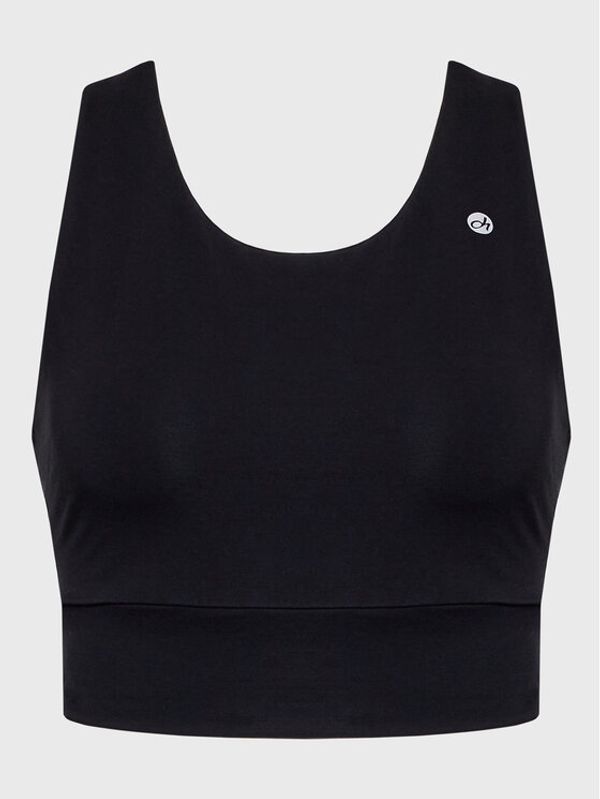 Deha Deha топ B84451 Черен Slim Fit