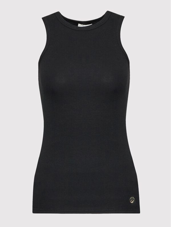 Deha Deha топ D63550 Черен Slim Fit