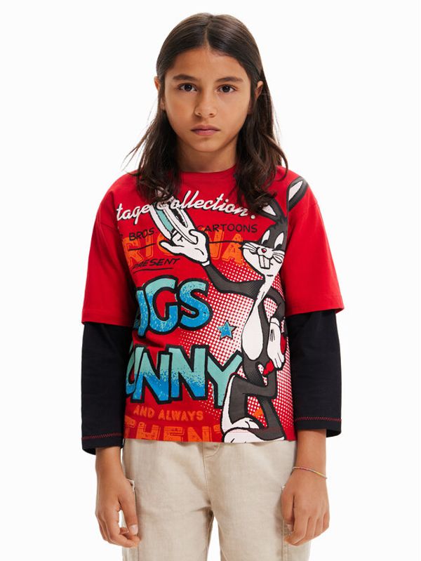 Desigual Desigual Блуза 23SBTK12 Червен Regular Fit