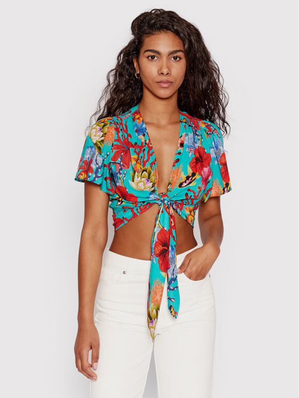 Desigual Desigual Блуза Amaranta 22SWMW14 Цветен Regular Fit