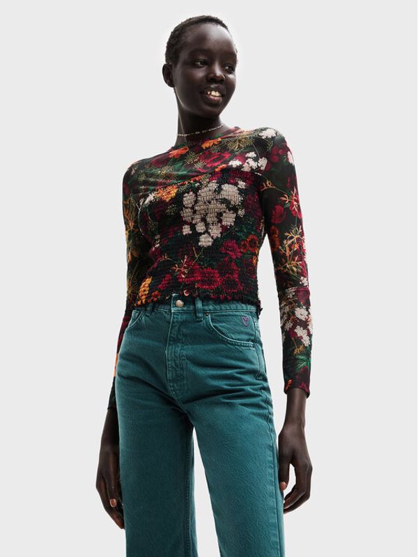 Desigual Desigual Блуза Uxia 22WWTK63 Цветен Slim Fit