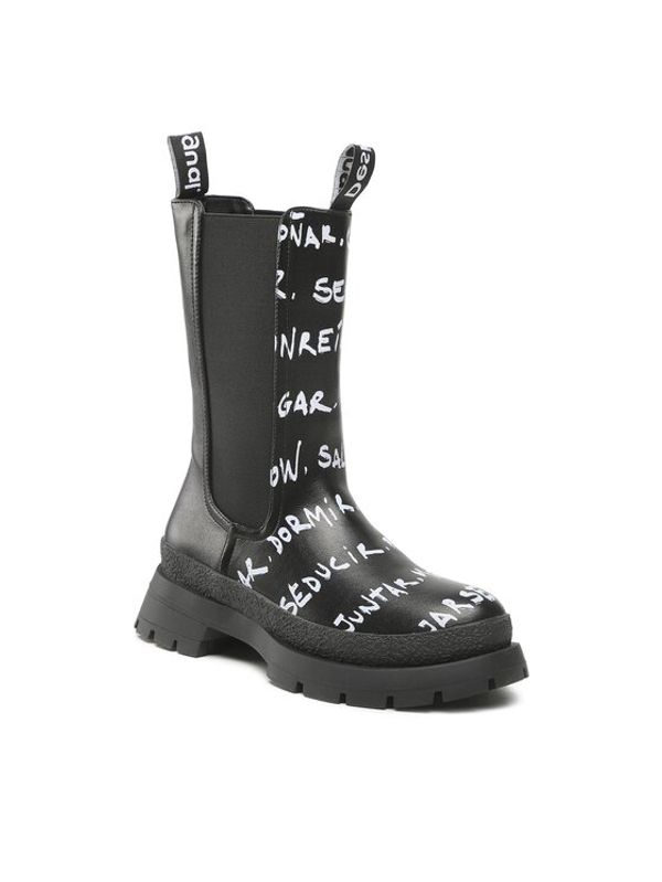 Desigual Desigual Боти тип челси 22WSTP03 Черен