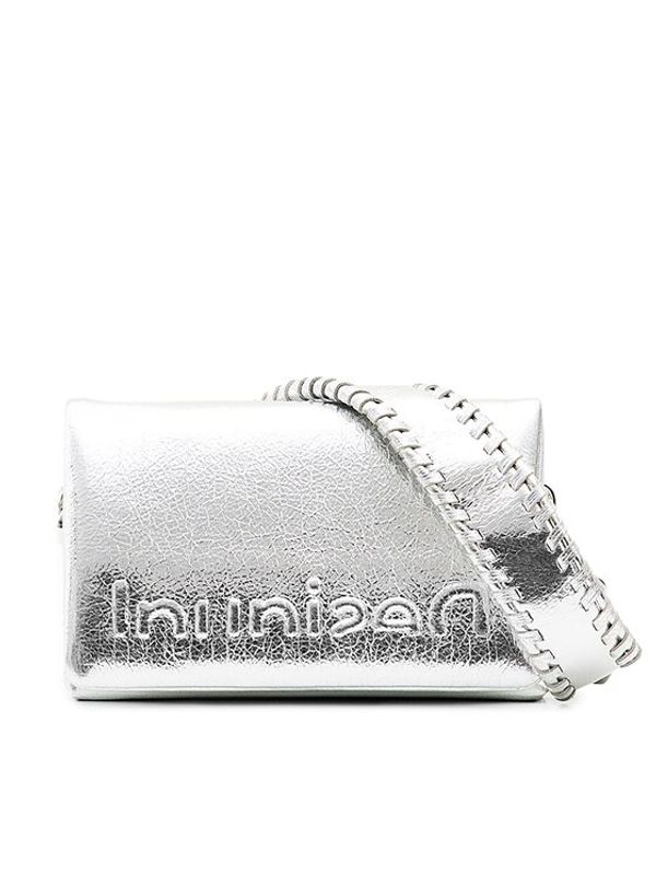 Desigual Desigual Дамска чанта 23SAXP19 Сребрист