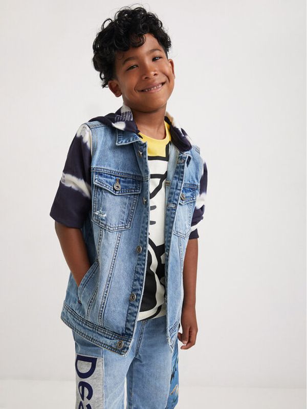 Desigual Desigual Дънково яке Tractor 22SBED01 Син Regular Fit