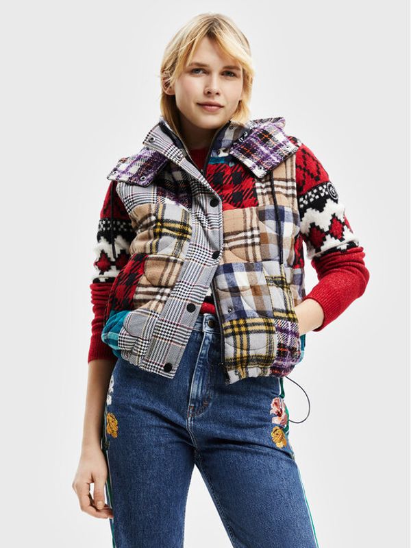 Desigual Desigual Елек Copenhague 22WWEW22 Цветен Regular Fit