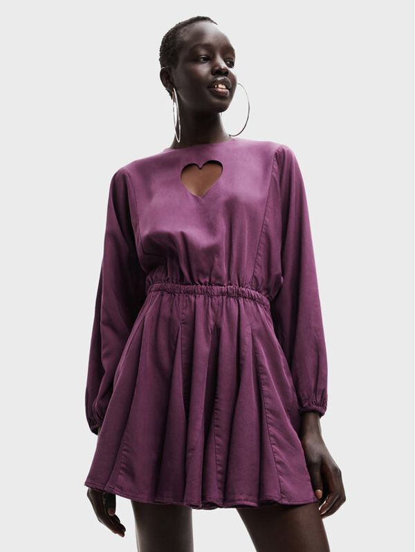 Desigual Desigual Ежедневна рокля Frida 22WWVW31 Виолетов Regular Fit