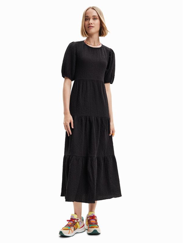 Desigual Desigual Ежедневна рокля Wend 23SWVW45 Зелен Regular Fit