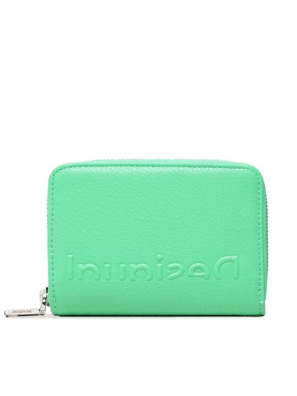 Desigual Desigual Голям дамски портфейл 23SAYP11 Зелен