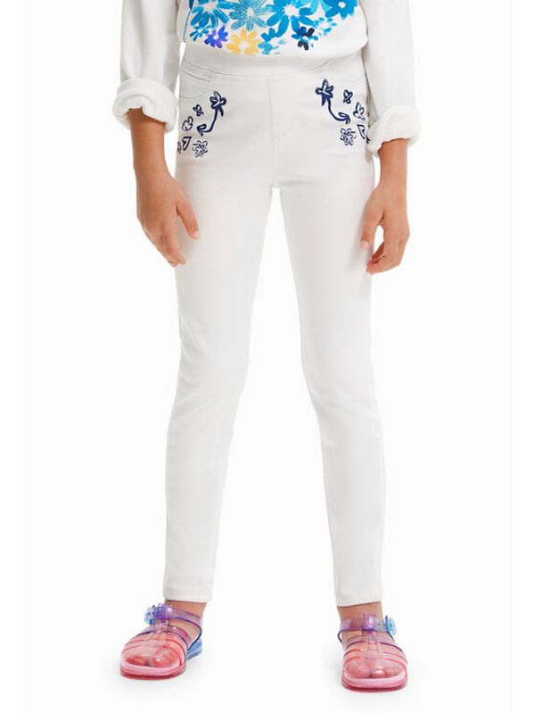 Desigual Desigual Клин 23SGKN01 Бял Slim Fit