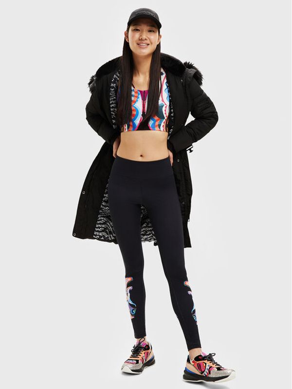 Desigual Desigual Клин MONSIEUR CHRISTIAN LACROIX 22WWKK14 Черен Slim Fit