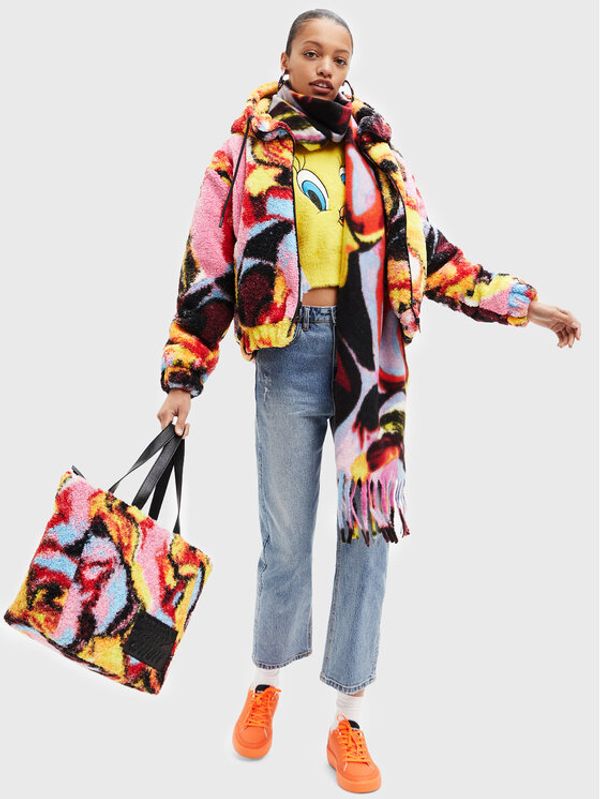 Desigual Desigual Шал Inca Cork 22WAIA32 Цветен